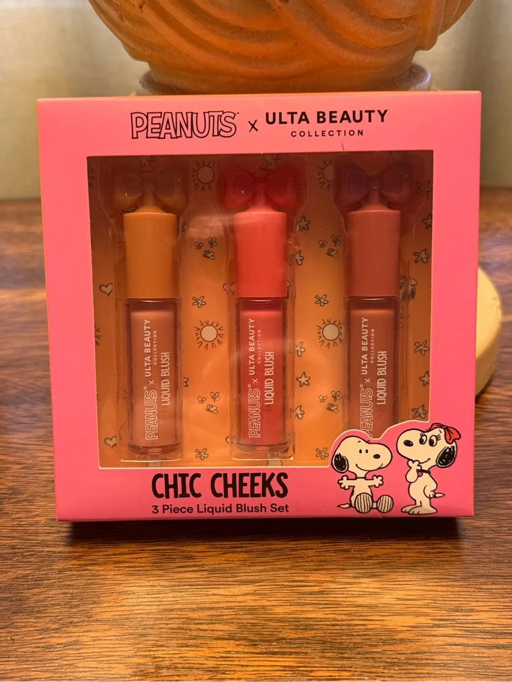Ulta Beauty Chic Cheeks 3-Piece Liquid Blush Set - Coral, Pink & Peach